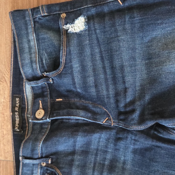 Express Mid Rise Jeans - Picture 3 of 4